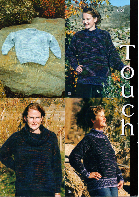 Crew Neck Jersey #001 By Touch Yarns