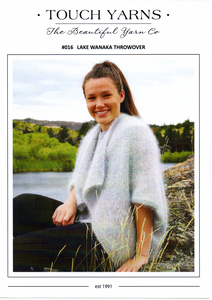 Lake Wanaka Throwover #016 by Touch Yarns