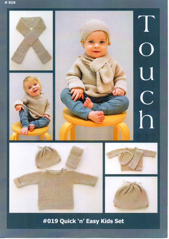 Quick 'n' Easy Kids Set #019 By Touch Yarns
